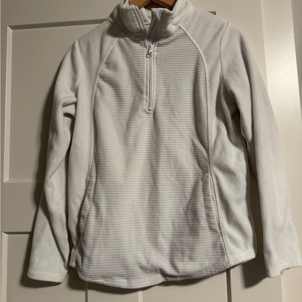 St. John's Bay Cream Textured Pullover